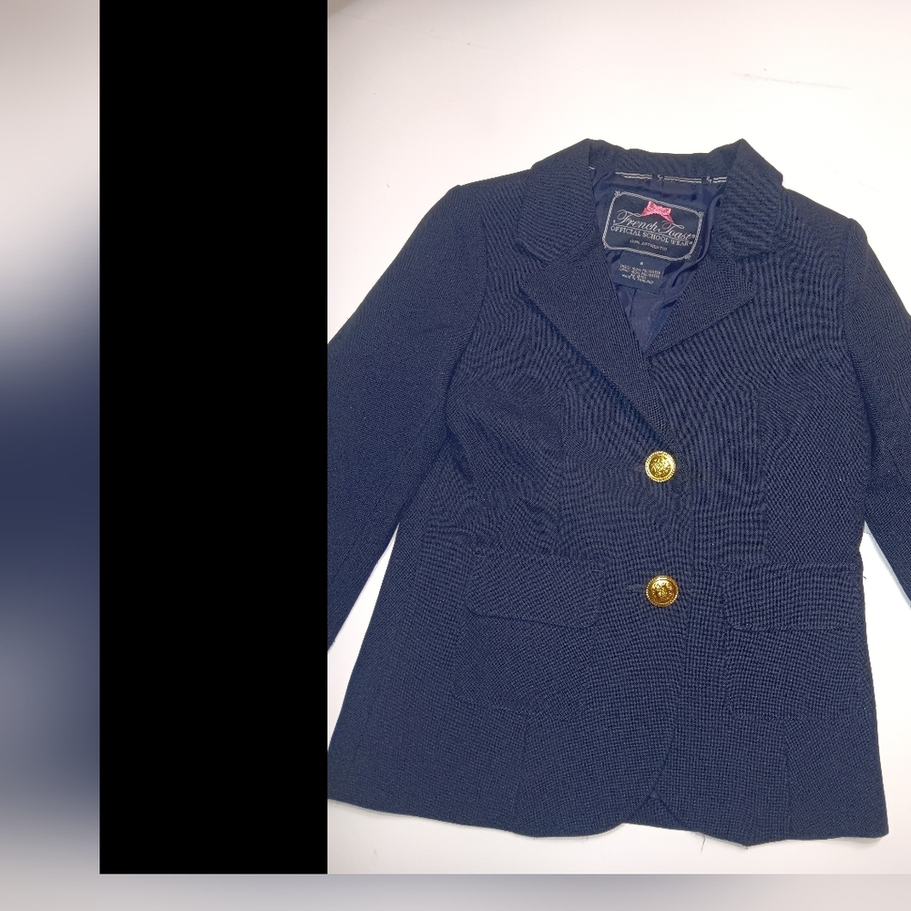 French Toast Official School Wear Navy Blazer. Girls size6.